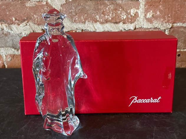 Image for Baccarat King Gaspar Wiseman Crystal Figurine