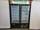 Migali Double Door Display Freezer
