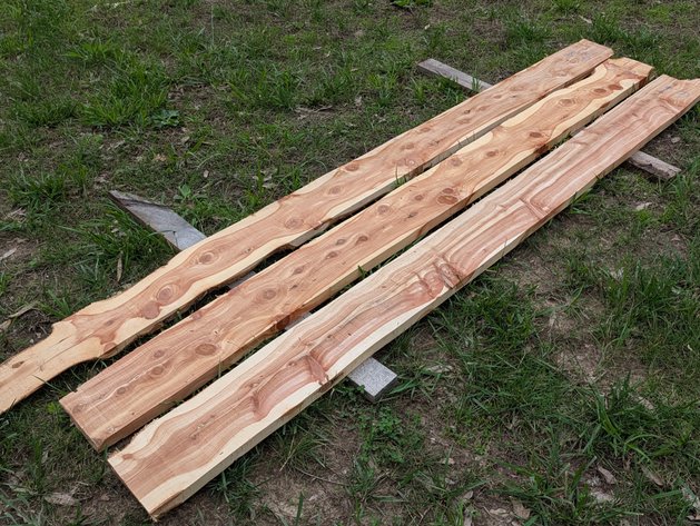 Image for Rough-Cut Cedar Lumber