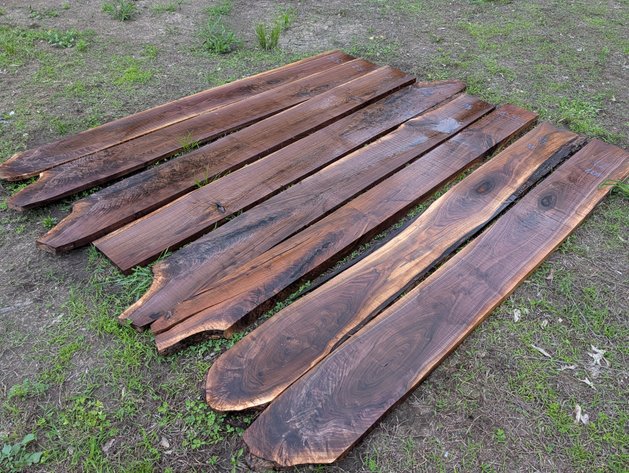 Image for Rough-Cut Black Walnut Lumber