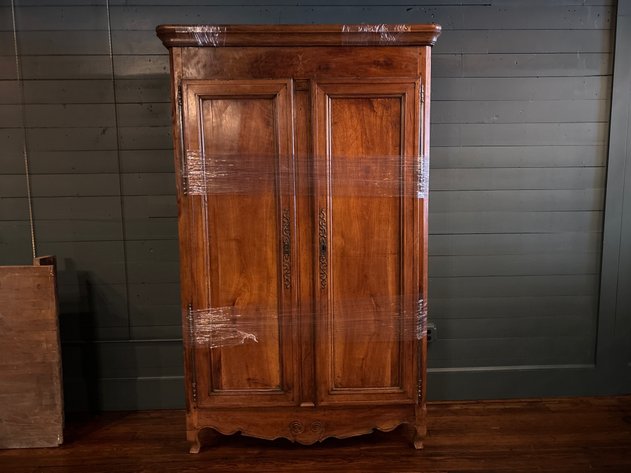 Image for Antique French Walnut Armoire