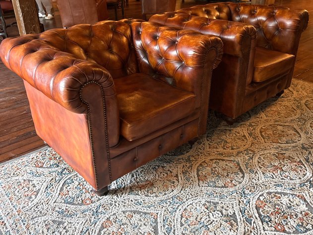 Image for Chesterfield Style Club Chairs