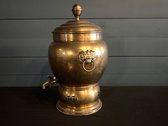 Vintage Brass Asian Samovar