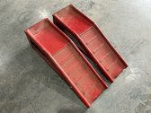 Pair Of Metal Automotive Service Ramps