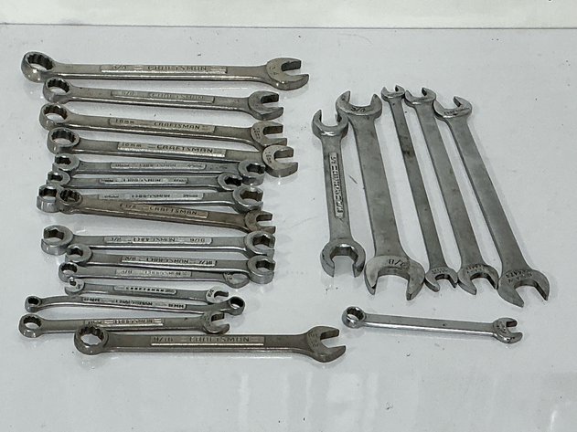 Image for Craftsman Sae And Metric Wrench Lot