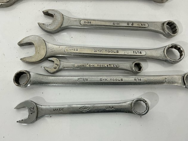Image for Combination And Double Box End Wrench Set