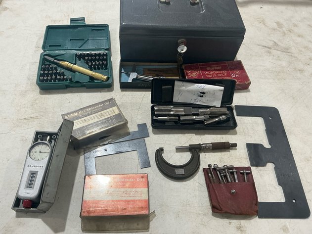 Image for Precision Machining And Inspection Tool Lot