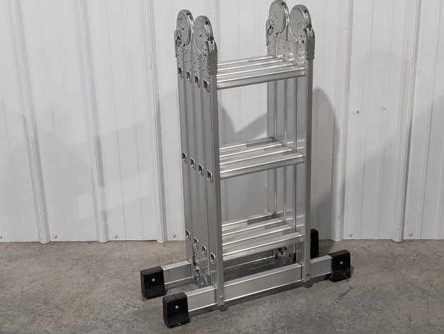 Image for SGS Multi-Position Folding Aluminum Ladder