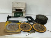 Assorted Saw Blades And Cutting Tools