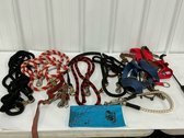 Assorted Equestrian Tack And Lead Ropes
