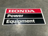 Honda Power Equipment Commercial Sign