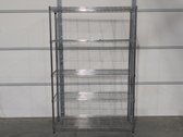 Chrome Wire Shelving Unit