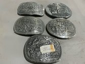 Hesston National Finals Rodeo Commemorative Belt Buckles