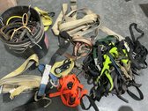 Snap-On Ratchet Tie-Down Straps And Bungee Cords Lot