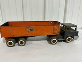 Vintage Pressed Steel Toy Semi Truck