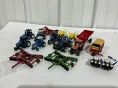 Diecast Farm Tractor And Implement Lot