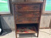 Antique Oak Three Drawer Chest