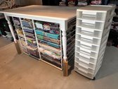 Fabric, Crafting Table And Drawer Storage