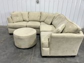 JCPenney Sectional Sofa And Ottoman Set