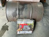 USSC BSK1000 Camp Stove Kit And Drum