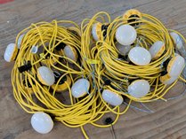 Temporary Construction LED String Lights