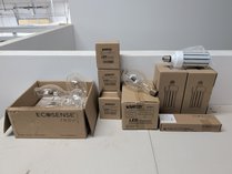 Ecosense And Satco Commercial Lighting Lot