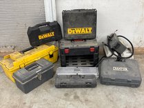 Assorted Tool Storage And Hardware Cases