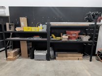 Shelves With Electrical Contents
