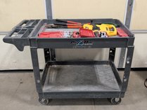 Utility Cart And Professional Tool Lot