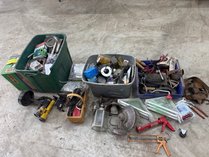 Assorted Hardware And Tool Supply Lot