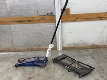 Michelin Floor Jack And Torin Creeper