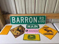John Deere And Assorted Novelty Signs