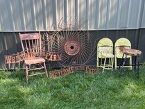 Rustic Decor And Furniture Lot