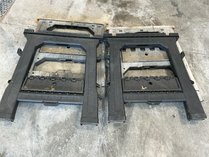 4 Stanley Folding Plastic Sawhorses