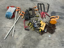 Jet Hoist, Air Compressor & Hand Tools