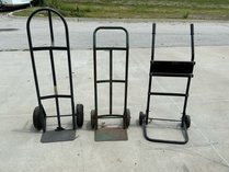 Three Utility Hand Trucks