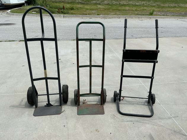 Image for Three Utility Hand Trucks