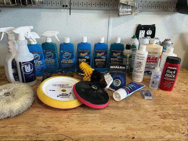 Image for Marine And RV Detailing Supplies Lot