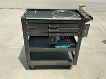 3-Drawer Metal Rolling Utility Cart