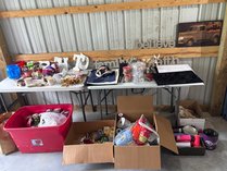 Mixed Craft Supplies And Home Decor Lot