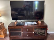 TCL Roku TV, Sony Players And Media Cabinet