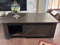 Coffee Table And Stag Lamp Base
