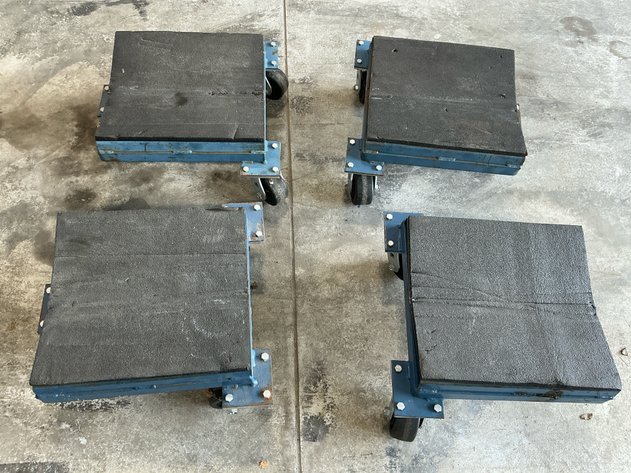 Image for 4 Brownell Model PD2 Pontoon Dollies