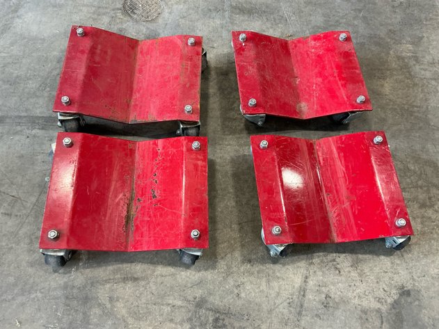 Image for 4 Vehicle Positioning Wheel Dollies