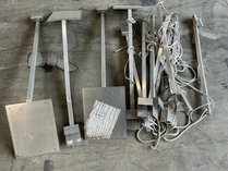 Aluminum Posts With Nylon Rope