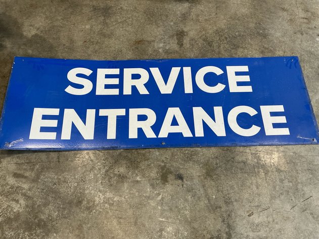 Image for Fastsigns Service Entrance Sign