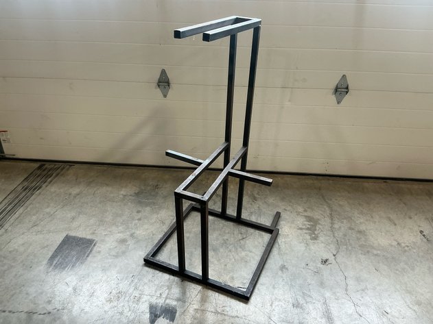 Image for Custom Welded Square Metal Tubing Stand