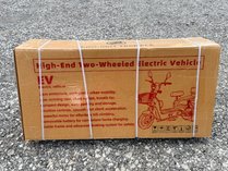 Unassembled New Electric Motorbike