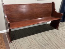Wooden Church Pew