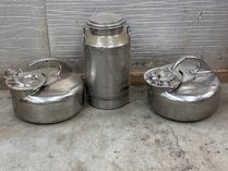 Surge Milking Buckets And Steffen Milk Can